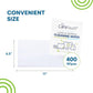 Care Touch Care Touch Lens Wipes For Eyeglasses - 400 Count Individually Wrapped Pre-Moistened Wipes, 4.5x11-Inch - Sunglasses, Screens, And Glasses Cleaner - Gentle And Portable For Cleaning Of Devices