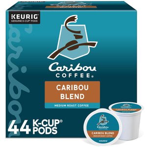 Caribou Coffee Caribou Coffee Caribou Blend Keurig Single-Serve K-Cup Pod, Medium Roast Coffee, 44 Count(Pack Of 1)