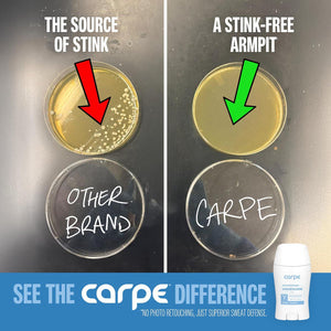 Carpe Carpe Underarm Antiperspirant And Deodorant, Fresh Powder Scent