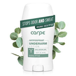 Carpe Carpe Underarm Antiperspirant And Deodorant, Clinical Strength With All-natural Eucalyptus Scent, Combat Excessive Sweating, Stay Fresh And Dry, Great For Hyperhidrosis