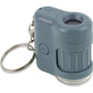 Carson MicroMini 20x Pocket Microscope, UV And LED Flashlight, Blue (MM-280B),