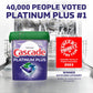 Cascade Platinum Plus ActionPacs Dishwasher Detergent Pods, Mountain Scent, 52 Count