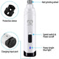 Casfuy Dog Nail Grinder White Rechargeable 2 Speed Painless Pet Nail Trimmer for Dogs and Cats All Sizes