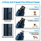 Casfuy Dog Nail Grinder Dark Blue 2 Speed Electric Pet Nail Trimmer Rechargeable Painless Grooming Tool for Small Medium Large Dogs