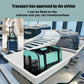 Green Collapsible Soft Pet Carrier 17x11x11 Airline Approved for Cats Dogs up to 15 lbs Travel Friendly