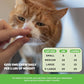 Cat Hairball Support Chews Chicken Flavor Crunchy and Creamy Furball Remedy 30 Days