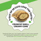 Cat Hairball Support Chews Chicken Flavor Crunchy and Creamy Furball Remedy 30 Days