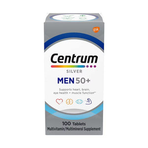 Centrum Silver Men 50+ Multivitamin/Multimineral Supplement Tablets