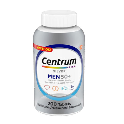 Centrum Silver Men 50+ Multivitamin/Multimineral Supplement Tablets,305734758709