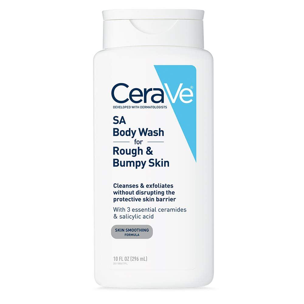 CeraVe CeraVe Body Wash With Salicylic Acid, Fragrance Free Body Wash To Exfoliate Rough And Bumpy Skin, Allergy Tested, 10 Ounce