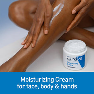 CeraVe CeraVe Moisturizing Cream, Face Body Moisturizer, Normal To Dry Skin, 8 Fl Oz