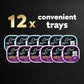 Cesar Filets in Gravy Wet Dog Food Variety Pack Filet Mignon and NY Strip Flavors 3.5 oz 12 Count