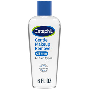 Cetaphil Cetaphil Gentle Waterproof Makeup Remover, Oil-Free Formula Suitable For Sensitive Skin, 6.0 Fluid Ounce