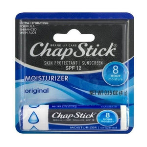 ChapStick Moisturizer Original SPF 12 Lip Balm 4g