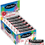 ChapStick Bulk Lip Balm, Candy Cane, 12-Pack Fresh And Minty Lip Moisturizer, Stocking Stuffer, 0.15 Oz Ea,