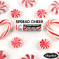 ChapStick Bulk Lip Balm, Candy Cane, 12-Pack Fresh And Minty Lip Moisturizer, Stocking Stuffer, 0.15 Oz Ea,
