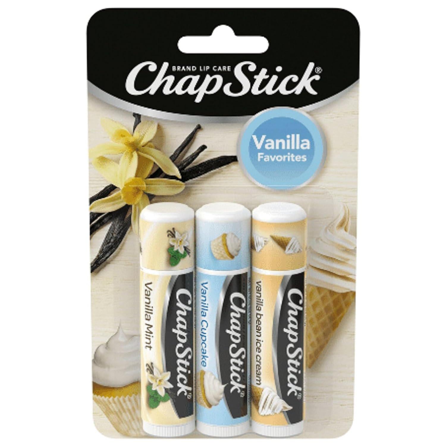 ChapStick Lip Care Set, Tropical Paradise Collection 3-Pack Mango Sunrise, Key Lime And Aloha Coconut Lip Balm, 0.15 Oz Ea,Does not Apply