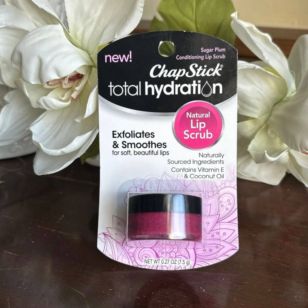 ChapStick Total Hydration Sugar Plum Conditioning Lip Scrub 7.5g,305730122122