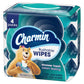 Charmin Flushable Wipes, 160 Total Wipes, 4 Packs of 40, Gentle & Safe for Skin, Flushable Wet Wipes