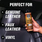 Chemical Guys SPI410 Leather Cleaner And Conditioner Bundle With ACC_S95 Long Bristle Horse Hair Leather Cleaning Brush, Safe For Car, Home, Office, And More (3 Item Bundle With 2-16 Fl Oz Bottles),842850110818