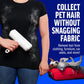ChomChom Roller Pet Hair Remover, Reusable Lint Roller for Dog & Cat Hair on Furniture, Couch, Carpet