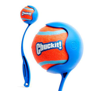 Chuckit Dog Ball Launcher Sport 12 with Medium 2.5 Inch Fetch Ball Thrower for Dogs 20 to 60 lbs Made in USA