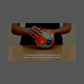 Chuckit Indoor Fetch Ball 4.75 Inch Dog Toy Orange and Blue Interactive Soft Play for Dogs