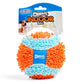 Chuckit Indoor Fetch Ball 4.75 Inch Dog Toy Orange and Blue Interactive Soft Play for Dogs