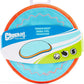 Chuckit Paraflight Flying Disc for Dogs, Small 6.75", Water Floating, Soft Rubber Edges, Durable Nylon Flyer, 1 Pack