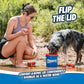 Chuckit Ultra Ball Medium Dog Fetch Toys with Cleaning Bucket 2.5 Inch Balls Pack of 8 for 20 to 60 lb Dogs