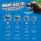 Chuckit Ultra Squeaker Balls for Dogs Medium Size 2.5” Pack of 2 Bouncy & Durable