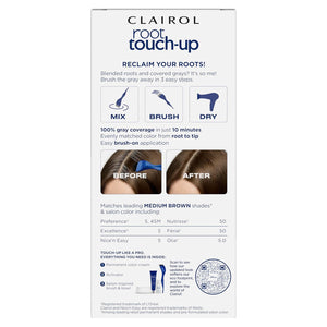 Clairol Clairol Root Touch-Up By Nice'n Easy Permanent Hair Dye, 5 Medium Brown Hair Color, (Pack Of 1)