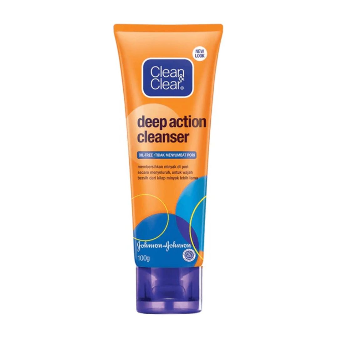 Clean & Clear Deep Action Cleanser 100g,8991111112213,