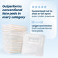 Clean Skin Club Clean Skin Club Clean² Pads 2.0 [NEW And IMPROVED EDGES] Guaranteed Not To Shed And Tear, Unique Triple Layers, Textured Side And Ultra Soft Side, Organic Disposable Cotton, Pair With Makeup Remover 2 Pack