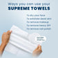 Clean Skin Club Clean Skin Club Clean Towels XL Supreme, 100% USDA Biobased Face Towel, Disposable Face Towelette, Eczema Association Accepted, Makeup Remover Dry Wipes, Ultra Soft, 50 Ct, 1 Pack