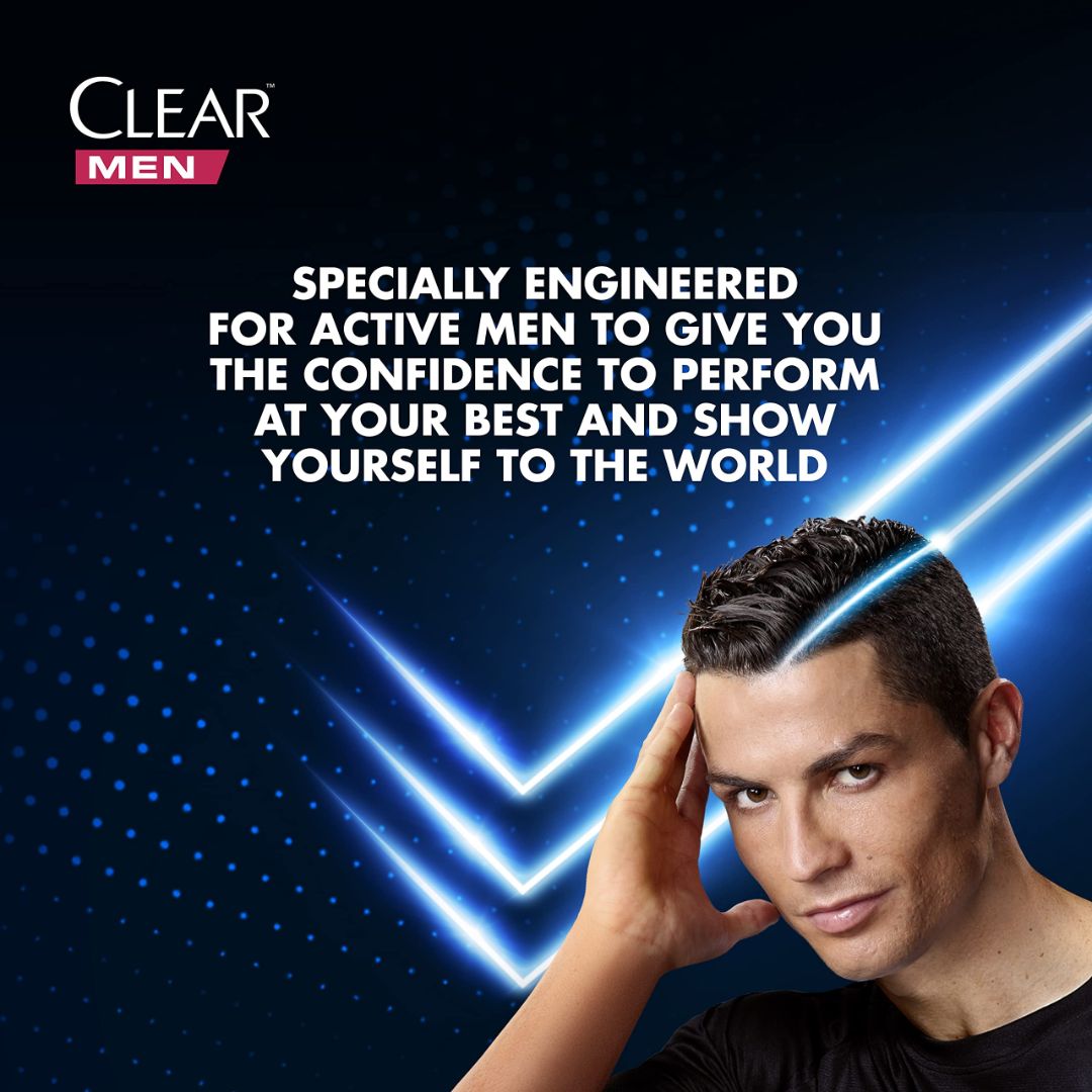 Clear Men Sport Cristiano Ronaldo Champion Edition Anti-Dandruff Shampoo 400ml,8710522761120,