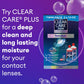 Clear Care Plus Cleaning Solution with Lens Case, Twin Pack, 12oz Each