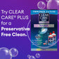 Clear Care Plus Cleaning Solution with Lens Case, Twin Pack, 12oz Each