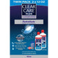 Clear Care Plus Cleaning Solution with Lens Case, Twin Pack, 12oz Each