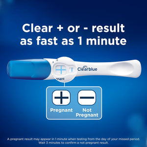 Clearblue Fast & Accurate Rapid Detection Pregnancy Tests 2 Count