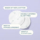 Cliganic Cliganic Premium Cotton Rounds For Face (300 Count) - Makeup Remover Pads, Hypoallergenic, Lint-Free | 100% Pure Cotton (Packaging May Vary)