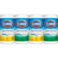Clorox Disinfecting Wipes, Bleach-Free, Cleaning Wipes, Value Pack (75 Count Each, 4 Packs), Effective for Germs & Bacteria
