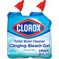 Clorox Toilet Bowl Cleaner Clinging Bleach Gel, Ocean Mist, 24oz, Pack of 2