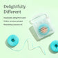 Cocofloss Woven Dental Floss, Dentist-Designed Oral Care, Mint Waxed Expanding, Vegan, Kid-Friendly, String Floss with Coconut Oil, 4 Spools (33 Yards Each)