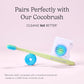 Cocofloss Woven Dental Floss, Dentist-Designed Oral Care, Mint Waxed Expanding, Vegan, Kid-Friendly, String Floss with Coconut Oil, 4 Spools (33 Yards Each)