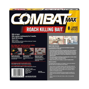 Combat Max Roach Killing 8 Bait Stations For Large Roaches 14g