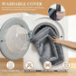 Comfort Expression Orthopedic Dog Bed for Extra Large Dogs with Bolster Washable Cover 30x20 Gray