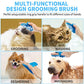 Comotech Dog Paw Cleaner with Bath Brush and Absorbent Towels Adjustable Handle