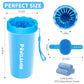 Comotech Dog Paw Cleaner with Bath Brush and Absorbent Towels Adjustable Handle