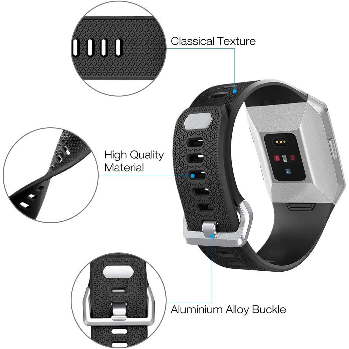Compatible Ionic Bands For Men Women Large Small, Replacement Strap Sport Accessory Wristband With Original Design For Ionic Smart Watch,Does not Apply